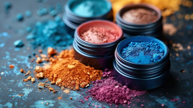 Paint tubes powder.