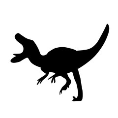 Dinosaur silhouettes