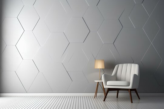  Immerse yourself in a seamless blend of elegance and simplicity, featuring a white geometric wallpaper for certificates, captured in high definition