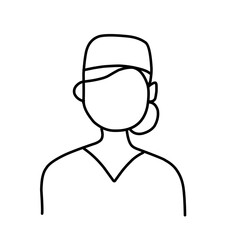 Doctor and Nurse line icons