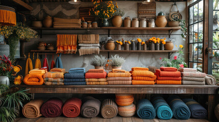 Fototapeta premium Cozy Home Decor Shop