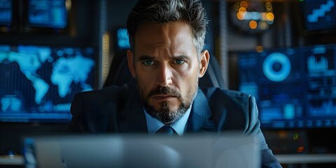 Advancing Global Networking and Business Security Through Technology. Concept Technology, Global Networking, Business Security, Advancement, Innovation