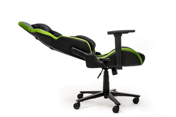 Gaming chair on white background