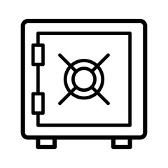 Safe box icon