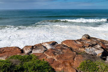 The Wild Coast, known also as the Transkei, is a 250 Kilometre long stretch of rugged and unspoiled Coastline that stretches North of East London along sweeping Bays, footprint-free Beaches, South Afr