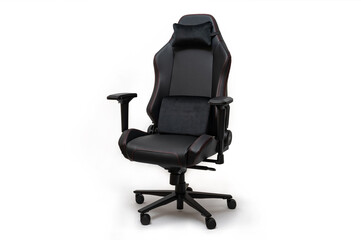 Gaming chair on white background