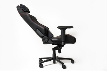 Gaming chair on white background