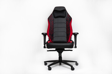 Gaming chair on white background