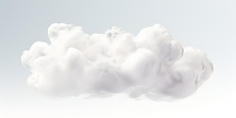 
Clouds lumpy isolated. - obrazy, fototapety, plakaty