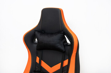 Gaming chair on white background