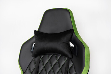 Gaming chair on white background