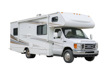 RV Camper isolated on transparent background