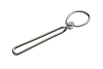 Safety Lock Pin on Transparent Background.