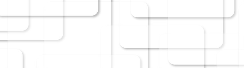 abstract modern square grid pattern ceramic tiles wall and floor background. White and gray paper shape design. Texture surface. white background. mosic geometry style concept.	