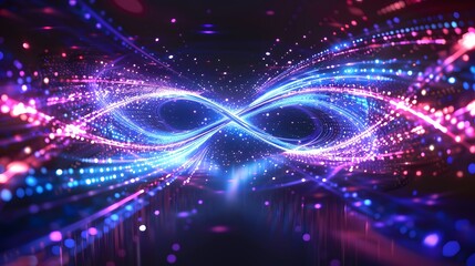 Obraz premium Abstract neon background 