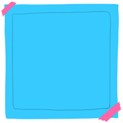 Blue Sticky note 