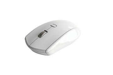 Wireless Mouse isolated on transparent background