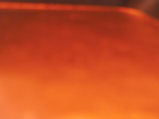 Orange light blur for abstract background  