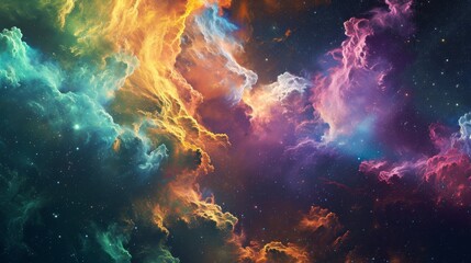 Fototapeta na wymiar Space galaxy wallpaper. nebula wallpaper. Beautiful cosmic Outer Space wallpaper. Space background with shining stars. cosmos with stardust. Infinite universe and starry night. Planets wallpaper.