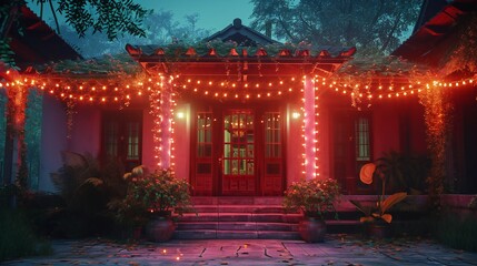 A Night at the Palace, Festive Illumination Lights up Serenity
