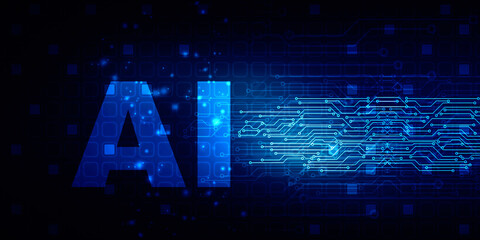 2d rendering Artificial Intelligence (AI) concept

