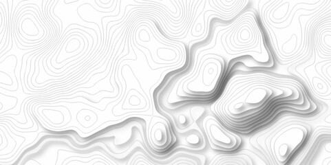 Modern Line topography map grid contour background, geographic grid. Abstract vector illustration. abstract pattern and Topographic map background.