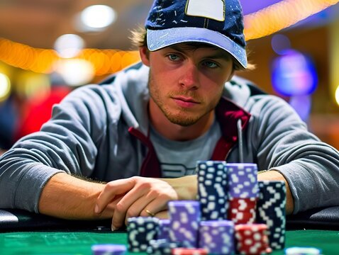 Casinos annual poker face competition where expressions are the battleground and the best bluff wins