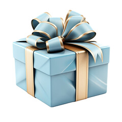 Transparent PNG showcasing a beautiful gift box