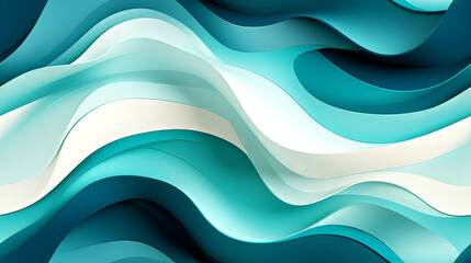 Abstract background with cut shapes. - obrazy, fototapety, plakaty