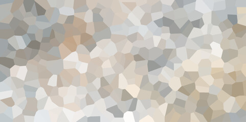 Beige crystallize abstract background in soft pastel sweet vector illustration. Pastel soft gradient colors stone tile pattern. Cement kitchen decor. abstract mosaic polygonal background .