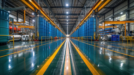 Fototapeta premium Missile Manufacturing Facility.