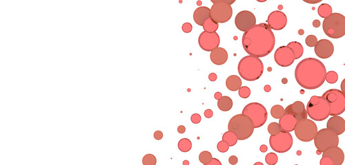 confetti png. red confetti falls from the sky.