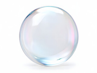 Bubbles isolated on white background