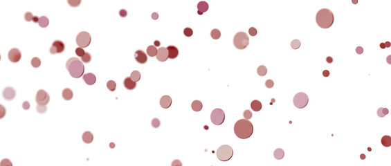 confetti png. red confetti falls from the sky. Glittering confetti on a transparent background. Holiday