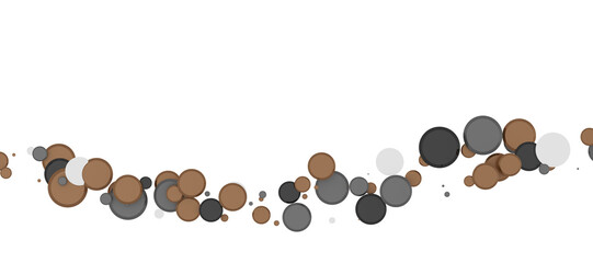 gold  Burst: Astonishing 3D Illustration of Bursting gold Confetti