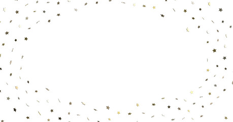 XMAS Stars - Festive christmas card. Isolated illustration white background. -