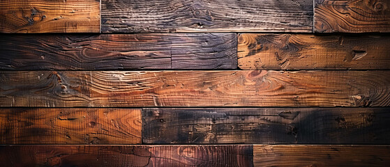 This image captures the seamless and beautiful pattern of dark wood planks, perfect for a sophisticated backdrop