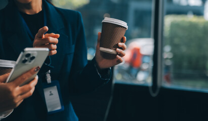 Business Team Coffee Break Relax Concept