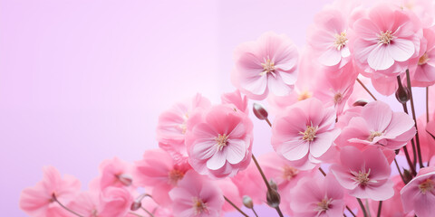 Naklejka na ściany i meble Spring flowers card, Happy Easter background. Mother's Day. International Women's Day.