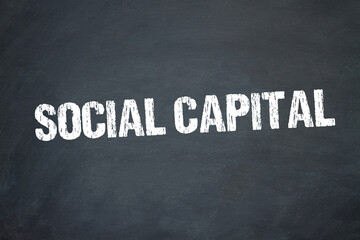 Obraz premium Social Capital 