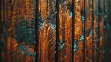 This detailed image shows the intricate grain patterns and color variations of wooden planks, highlighting natural beauty and design