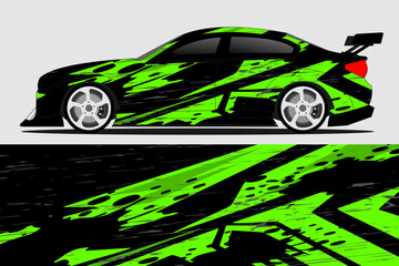 van wrap design Sports car wrap design stickers, and stickers in vector format
