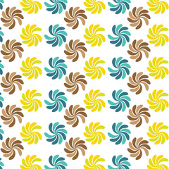 pattern with flowers, pattern, line pattern, circle pattern, seamless pattern