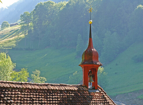 Turm der oberen Kapelle, Flüeli-Ranft, Kanton Obwalden, Schweiz