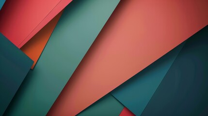 Abstract geometric dark background with paper design: modern wallpaper for wall art & business presentations
