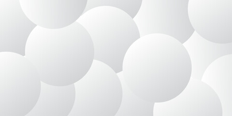 Abstract grey white circle background