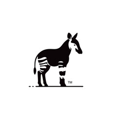 Okapi Logo Icon Simple and Clean