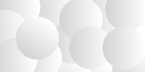 Abstract grey white circle background