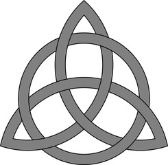 Tríquetra Triqueta Celtic Trinity Knot Symbol