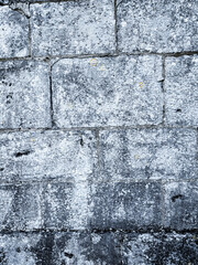 Abstract white grunge cement wall texture background - 747390418